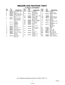 09 - Section parts for Whirlpool Refrigerator EJT161XKWR0 / from AppliancePartsPros.com