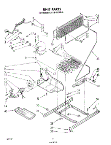 10 - Unit parts for Whirlpool Refrigerator EJT161XKWR0 / from AppliancePartsPros.com
