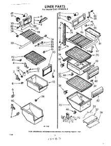 06 - Liner parts for Whirlpool Refrigerator EAD19VMWR2 / from AppliancePartsPros.com
