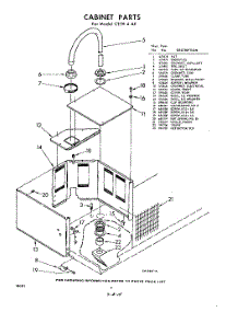 06 - Cabinet parts for Whirlpool CETH4AE / from AppliancePartsPros.com