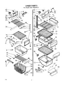 06 - Liner parts for Whirlpool Refrigerator EAD19XMWR0 / from AppliancePartsPros.com
