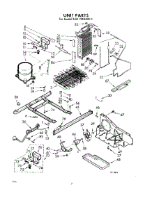 10 - Unit parts for Whirlpool Refrigerator EAD19XMWR0 / from AppliancePartsPros.com
