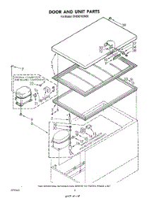 03 - Section parts for Whirlpool Freezer EH090FXSW00 / from AppliancePartsPros.com
