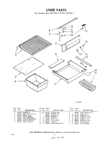 04 - Liner parts for Whirlpool Freezer EYL12CTWR1 / from AppliancePartsPros.com