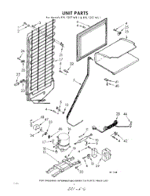 06 - Unit parts for Whirlpool Freezer EYL12CTWR1 / from AppliancePartsPros.com