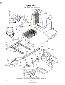 10 - Unit parts for Whirlpool Refrigerator EAD19ZKWR0 / from AppliancePartsPros.com