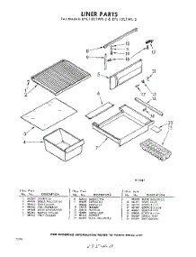 04 - Liner parts for Whirlpool Freezer EYL12CTWR2 / from AppliancePartsPros.com