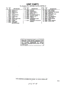 07 - Section parts for Whirlpool Freezer EYL12CTWR2 / from AppliancePartsPros.com