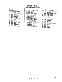 07 - Section parts for Whirlpool Refrigerator EWD15JWR2 / from AppliancePartsPros.com