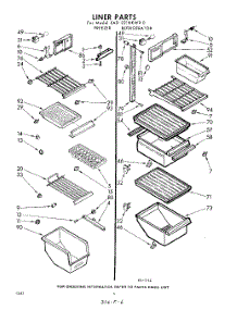 06 - Liner parts for Whirlpool Refrigerator EAD221NKWR0 / from AppliancePartsPros.com