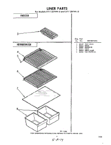 09 - Liner parts for Whirlpool Freezer EYT12DTWR0 / from AppliancePartsPros.com