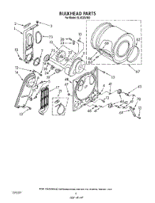 04 - Section parts for Whirlpool Dryer EL4030VL0 / from AppliancePartsPros.com