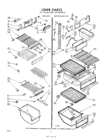 06 - Liner parts for Whirlpool Refrigerator EED191VKWR0 / from AppliancePartsPros.com