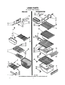 06 - Liner parts for Whirlpool Refrigerator EWD15JWR3 / from AppliancePartsPros.com