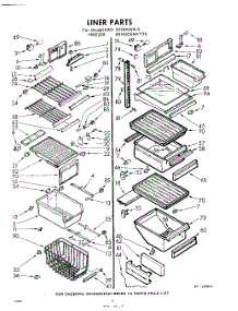 06 - Liner parts for Whirlpool Refrigerator EAD221XMWR0 / from AppliancePartsPros.com