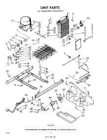 10 - Unit parts for Whirlpool Refrigerator EAD221XMWR0 / from AppliancePartsPros.com