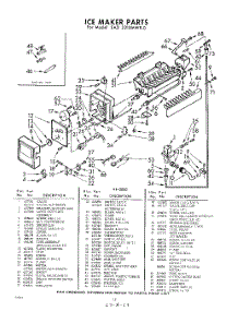 12 - Ice Maker parts for Whirlpool Refrigerator EAD221XMWR0 / from AppliancePartsPros.com