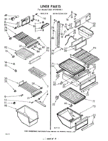 06 - Liner parts for Whirlpool Refrigerator EED191VKWR1 / from AppliancePartsPros.com
