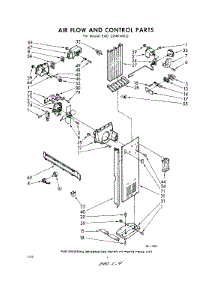04 - Air Flow And Controls parts for Whirlpool Refrigerator EAD22NKWR0 / from AppliancePartsPros.com