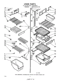 06 - Liner parts for Whirlpool Refrigerator EAD22NKWR0 / from AppliancePartsPros.com