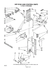 05 - Air Flow And Control , Lit / Optional parts for Whirlpool Refrigerator ED19HKXRCR0 / from AppliancePartsPros.com