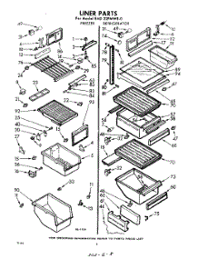 06 - Liner parts for Whirlpool Refrigerator EAD22PMWR0 / from AppliancePartsPros.com