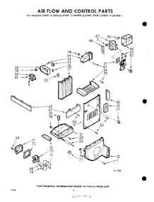 04 - Air Flow And Control parts for Whirlpool Refrigerator EWD17JMWR1 / from AppliancePartsPros.com