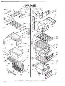 06 - Liner parts for Whirlpool Refrigerator EED192MMWR1 / from AppliancePartsPros.com