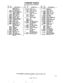 03 - Section parts for Whirlpool Refrigerator EAD22PMWR1 / from AppliancePartsPros.com