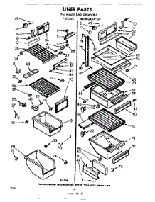 06 - Liner parts for Whirlpool Refrigerator EAD22PMWR1 / from AppliancePartsPros.com