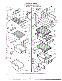 06 - Liner parts for Whirlpool Refrigerator EAD22PMWR2 / from AppliancePartsPros.com