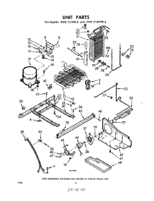 10 - Unit parts for Whirlpool Refrigerator EWD17JMWR2 / from AppliancePartsPros.com
