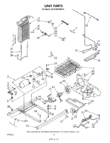 07 - Unit parts for Whirlpool Refrigerator ED19HKXRFR3 / from AppliancePartsPros.com