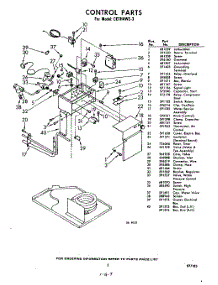 05 - Control parts for Whirlpool CETH4WE3 / from AppliancePartsPros.com