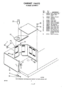 06 - Cabinet parts for Whirlpool CETH4WE3 / from AppliancePartsPros.com