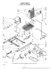 10 - Unit parts for Whirlpool Refrigerator EED192PKWR1 / from AppliancePartsPros.com