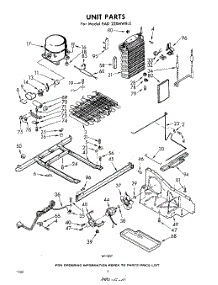 10 - Unit parts for Whirlpool Refrigerator EAD22XMWR0 / from AppliancePartsPros.com