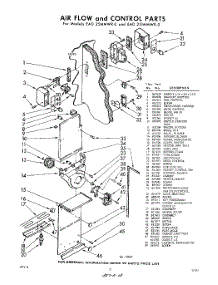 13 - Air Flow And Control parts for Whirlpool Refrigerator EAD251MMWR0 / from AppliancePartsPros.com