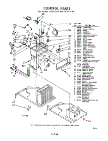 05 - Control parts for Whirlpool CETH6AE / from AppliancePartsPros.com