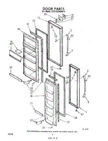 07 - Section parts for Whirlpool Refrigerator EED192SKWR0 / from AppliancePartsPros.com