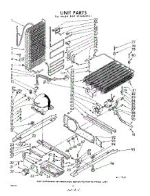 18 - Unit parts for Whirlpool Refrigerator EAD251MMWR1 / from AppliancePartsPros.com
