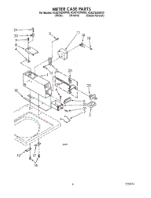 03 - Meter Case parts for Whirlpool Washer 4CA2762XWG0 / from AppliancePartsPros.com