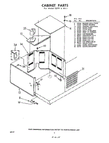06 - Cabinet parts for Whirlpool CETH6AE1 / from AppliancePartsPros.com
