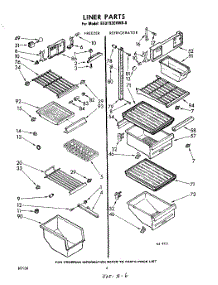 06 - Liner parts for Whirlpool Refrigerator EED193EKWR0 / from AppliancePartsPros.com