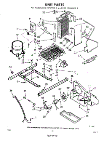 10 - Unit parts for Whirlpool Refrigerator EXD19NMWR3 / from AppliancePartsPros.com