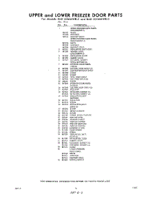 16 - Section parts for Whirlpool Refrigerator EAD25MMWR0 / from AppliancePartsPros.com