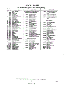 09 - Section parts for Whirlpool Refrigerator EWD17JWR2 / from AppliancePartsPros.com