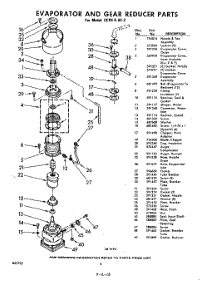 04 - Evaporator And Gear Reducer parts for Whirlpool CETH6AE2 / from AppliancePartsPros.com