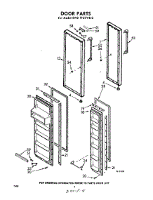 08 - Door parts for Whirlpool Refrigerator EWD19GTWR0 / from AppliancePartsPros.com