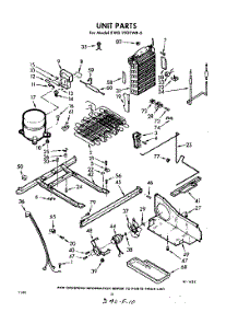 10 - Unit parts for Whirlpool Refrigerator EWD19GTWR0 / from AppliancePartsPros.com